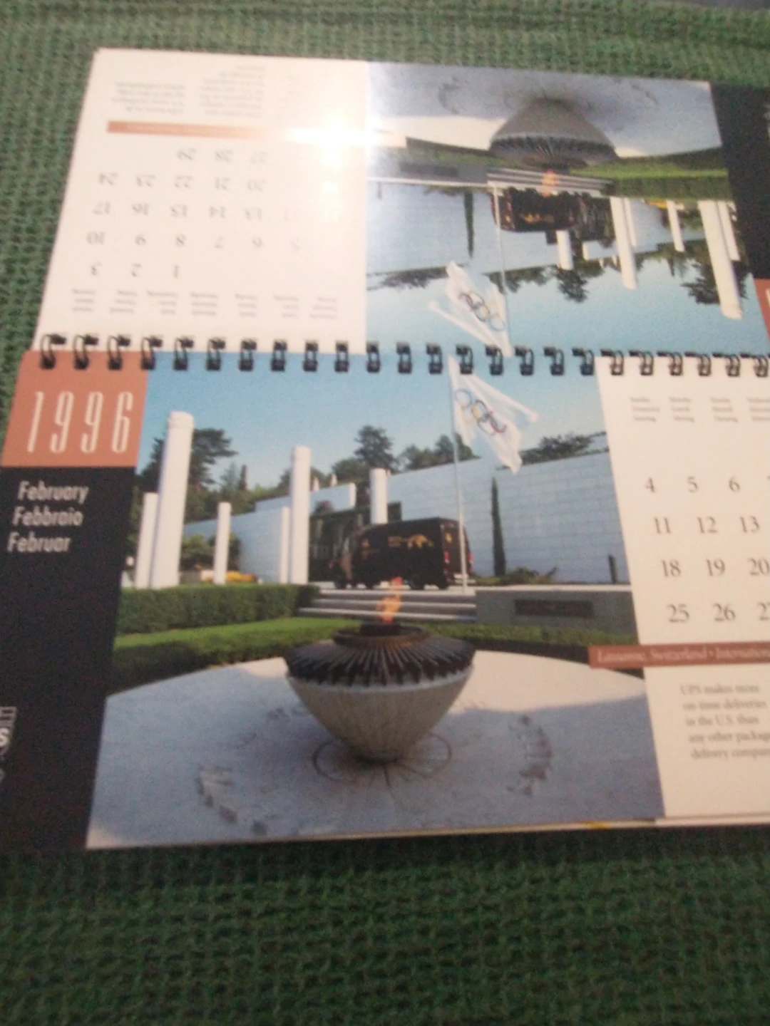 Kodak Let The Memories Begin 1992 Olympics hardcover planner - photo 3