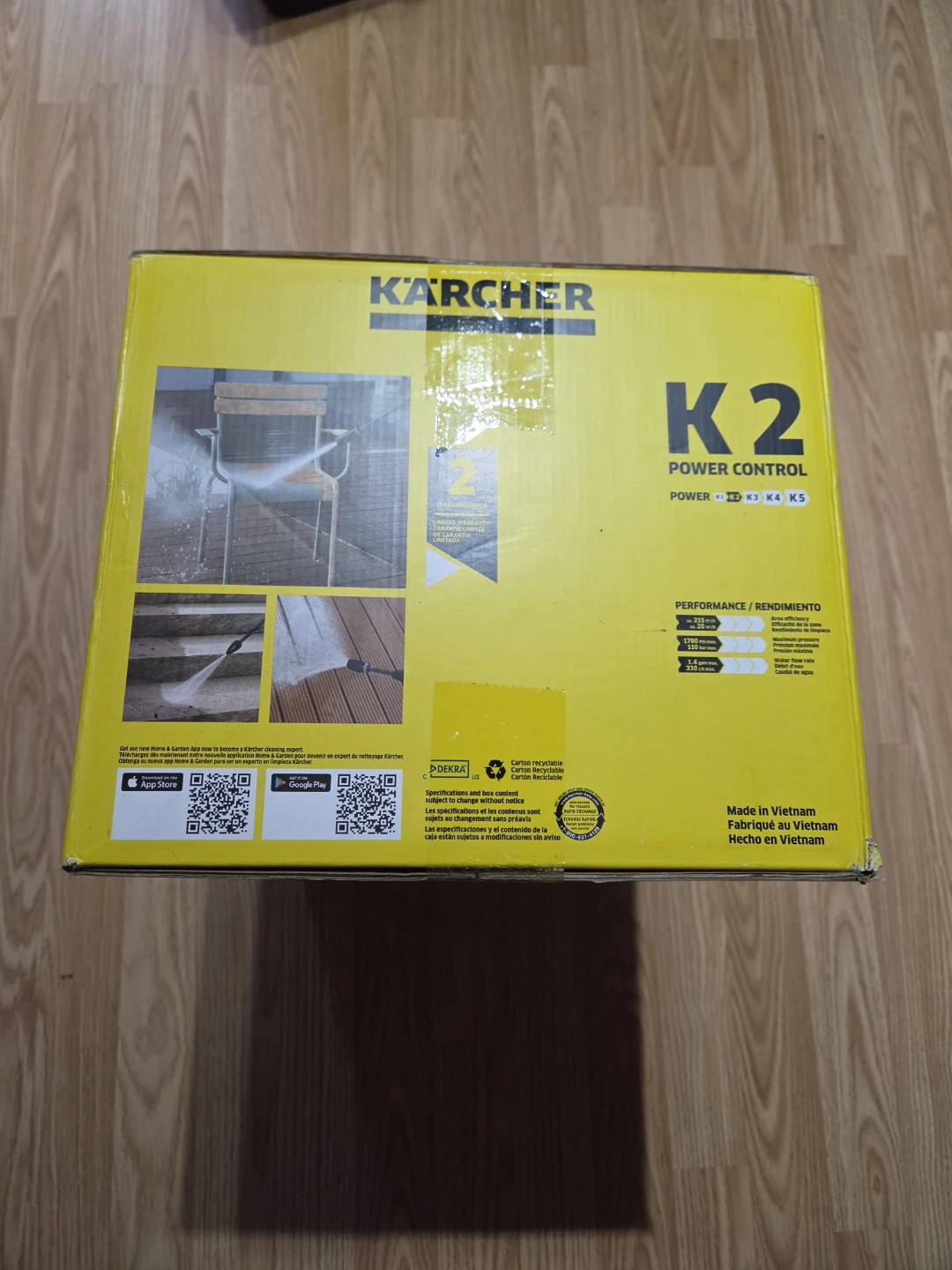 Kärcher K2 High Pressure Washer - photo 5