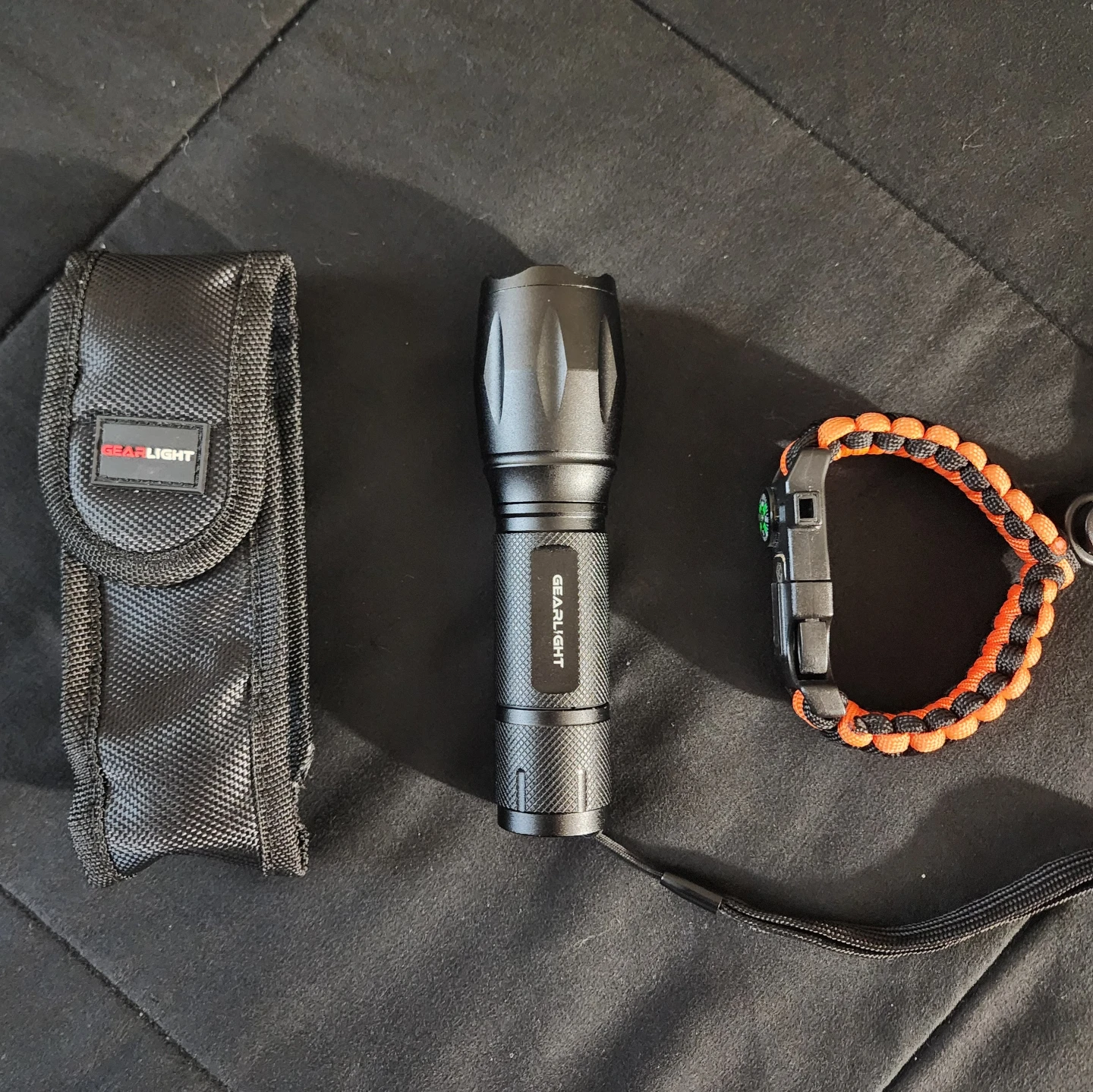 GearLight LED Tactical Flashlight with Paracord Bracelet - photo 4