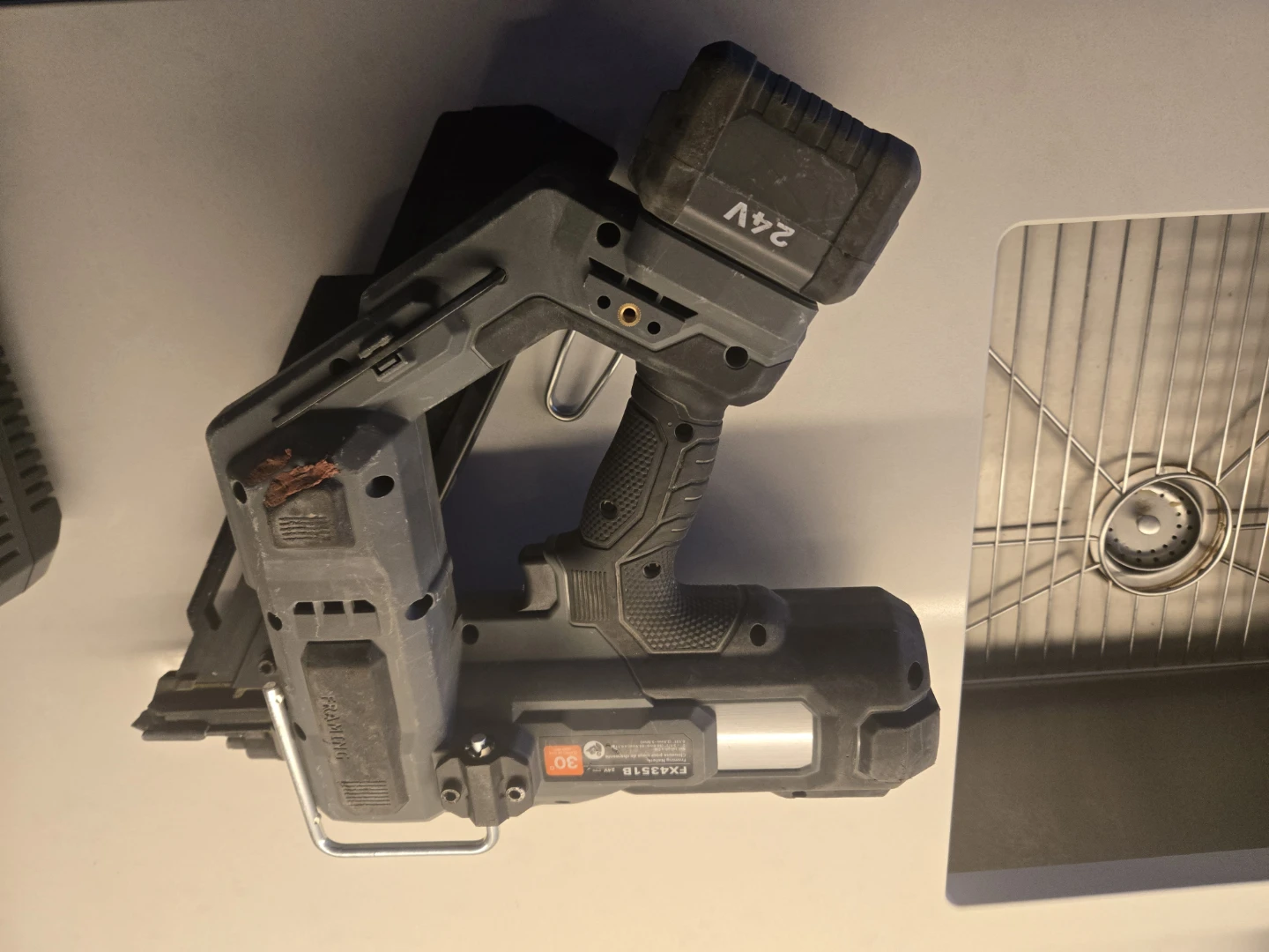 FLEX 24V Lithium Framing Nailer FX431B - photo 2