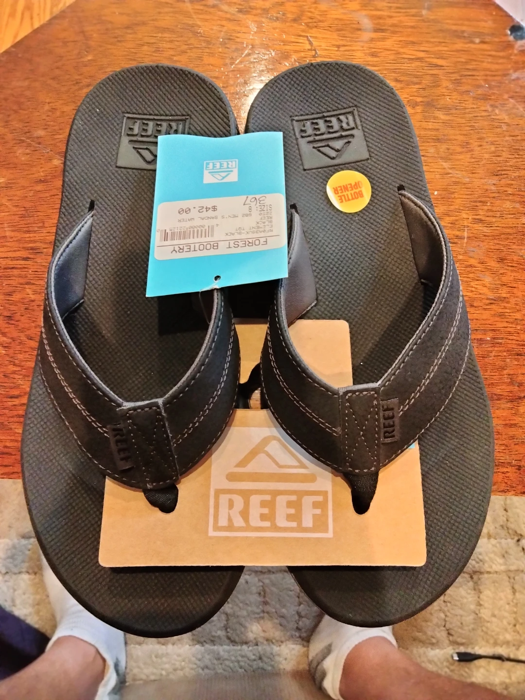 Reef Men's Flip Flops size 8