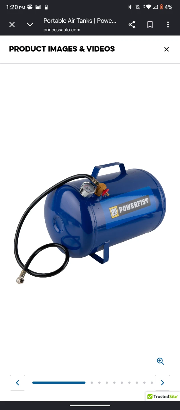 Powerfist Portable Air Tank - photo 3