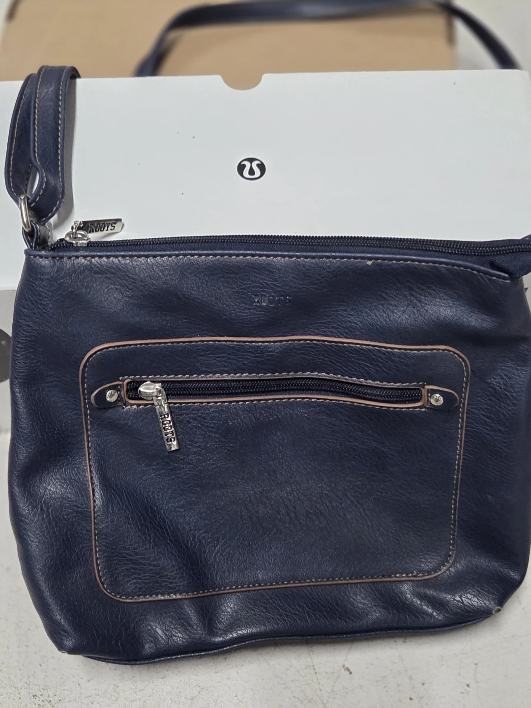 Roots Navy Blue Crossbody Bag - photo 2