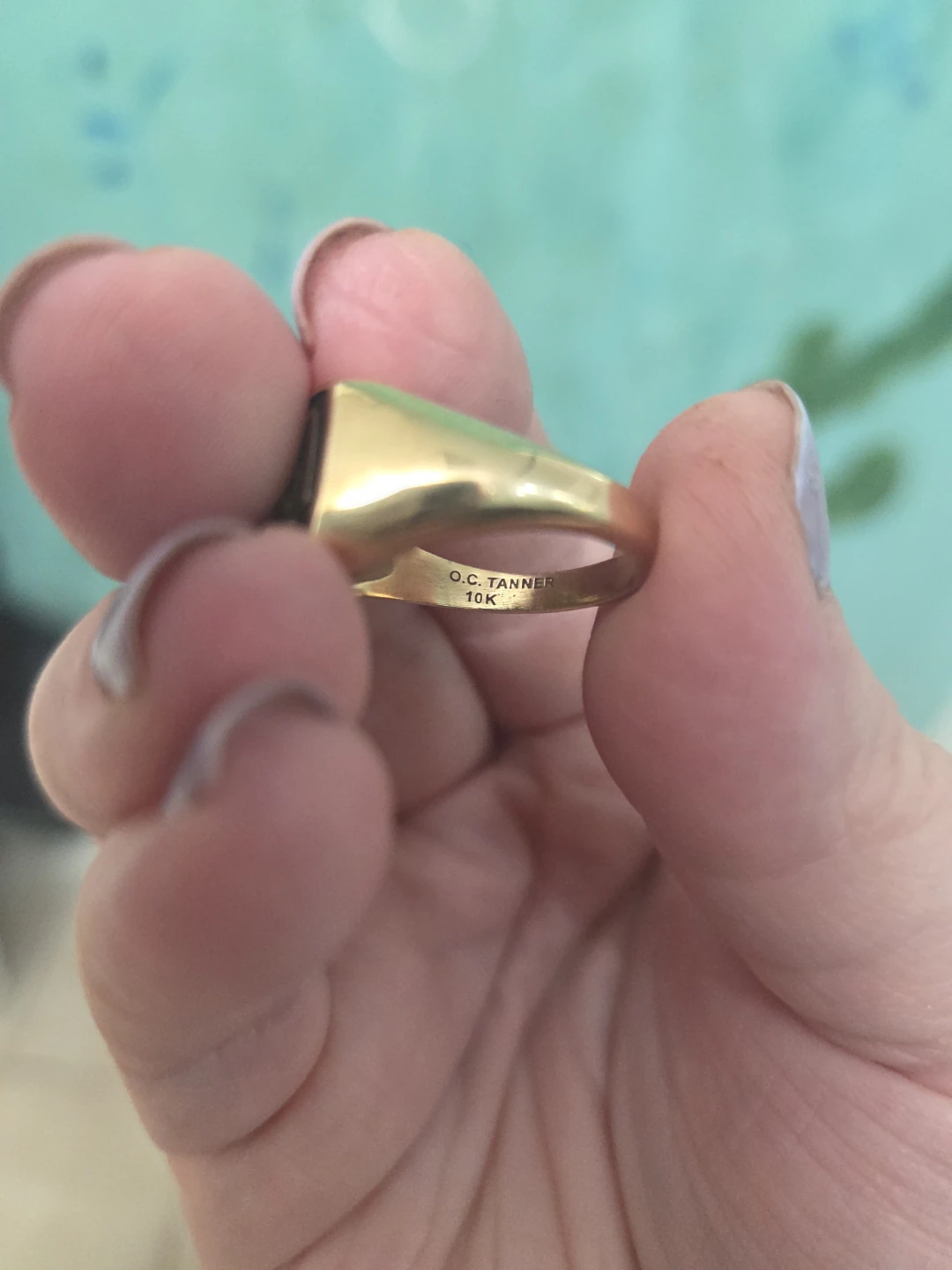 McDonald's O.C. Tanner 10K Gold Ring - photo 2