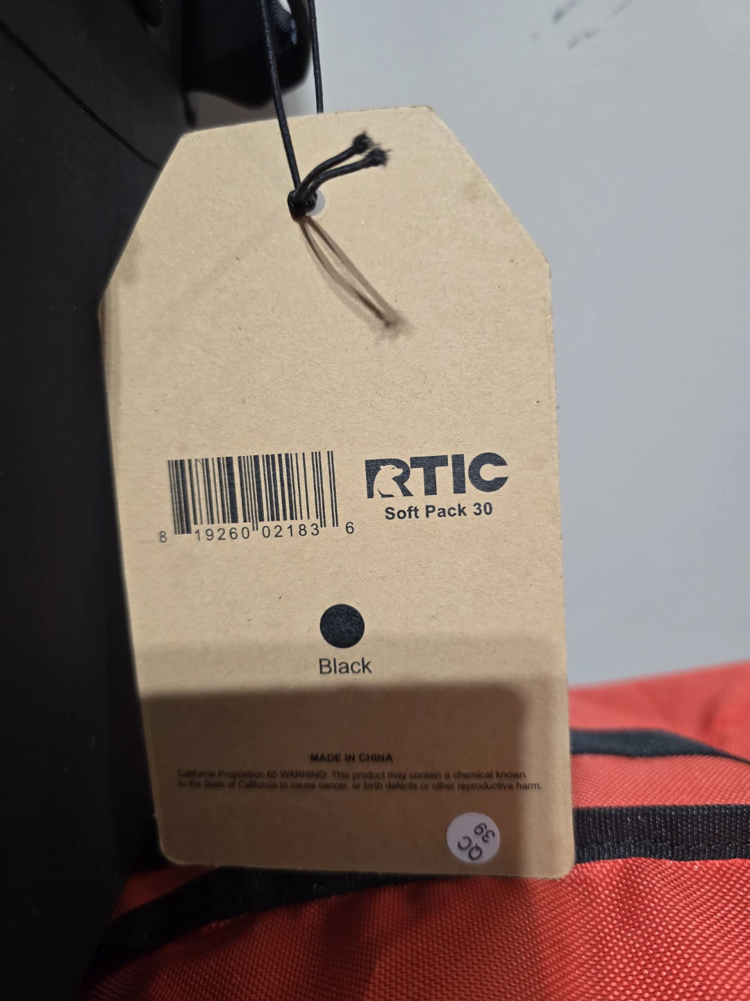 RTIC Soft Pack 30 Cooler – Black – New With Tags - photo 3