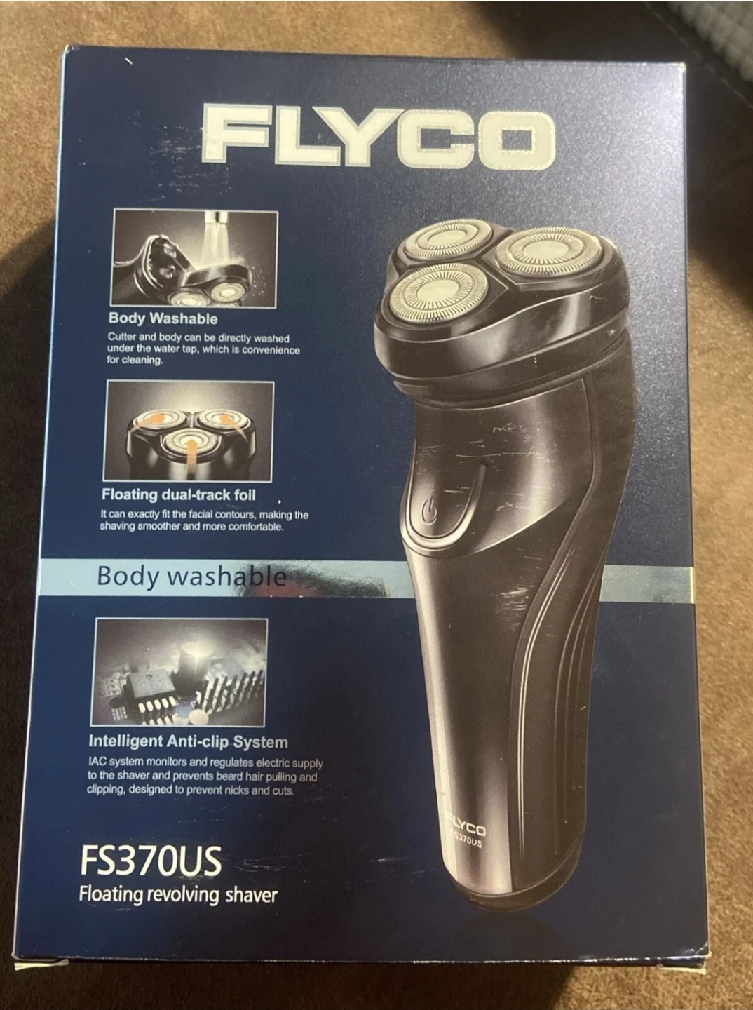 Electric Shaver - Wet & Dry Rotary Razor (New)