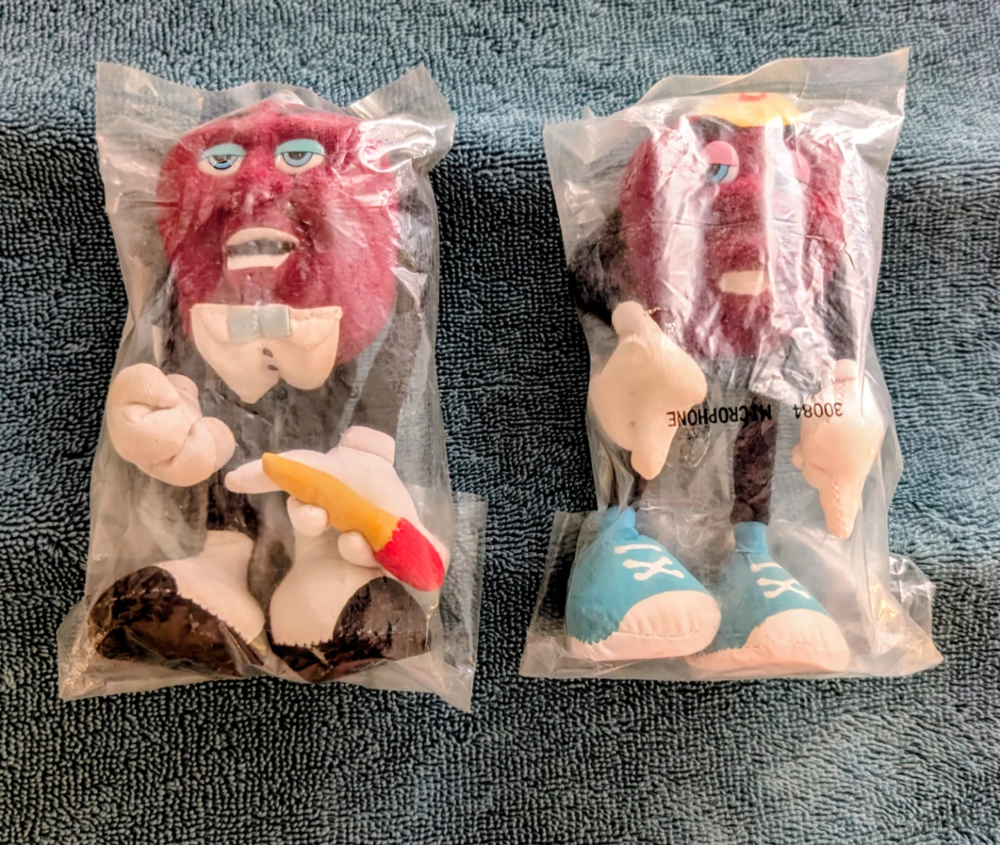 Vintage Raisins Plush Toys (2) - Sealed - photo 2