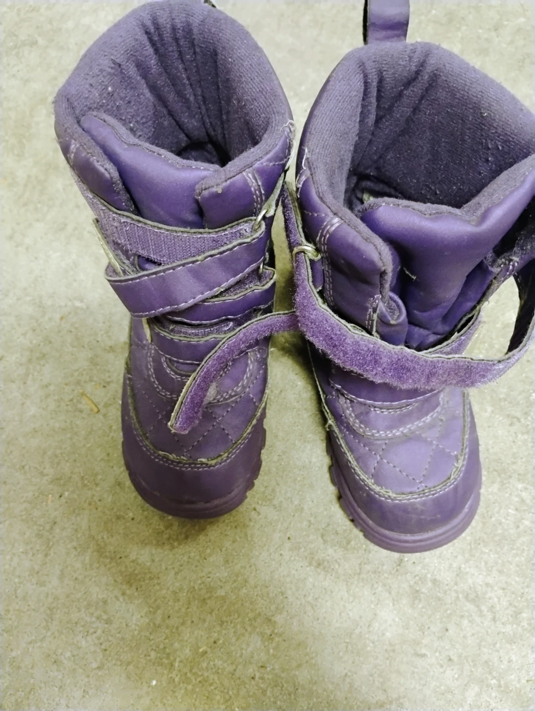 Purple Winter Boots size 10 - photo 2