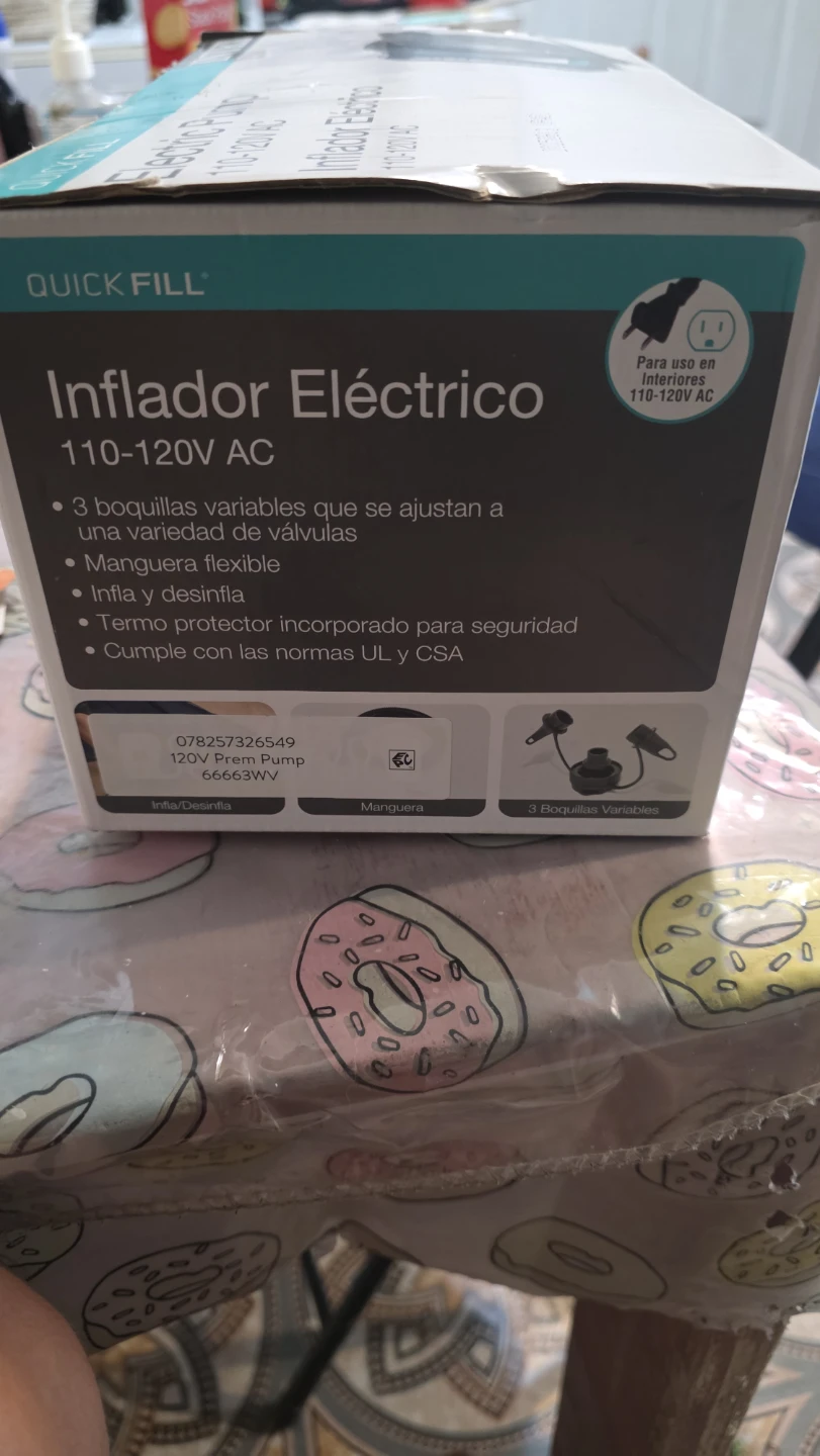 Intex Quick Fill Electric Air Pump 110-120V AC