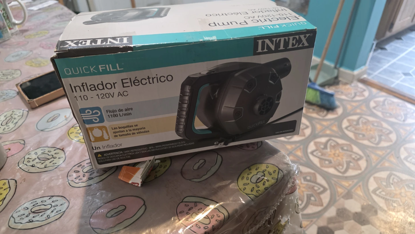 Intex Quick Fill Electric Air Pump 110-120V AC - photo 2