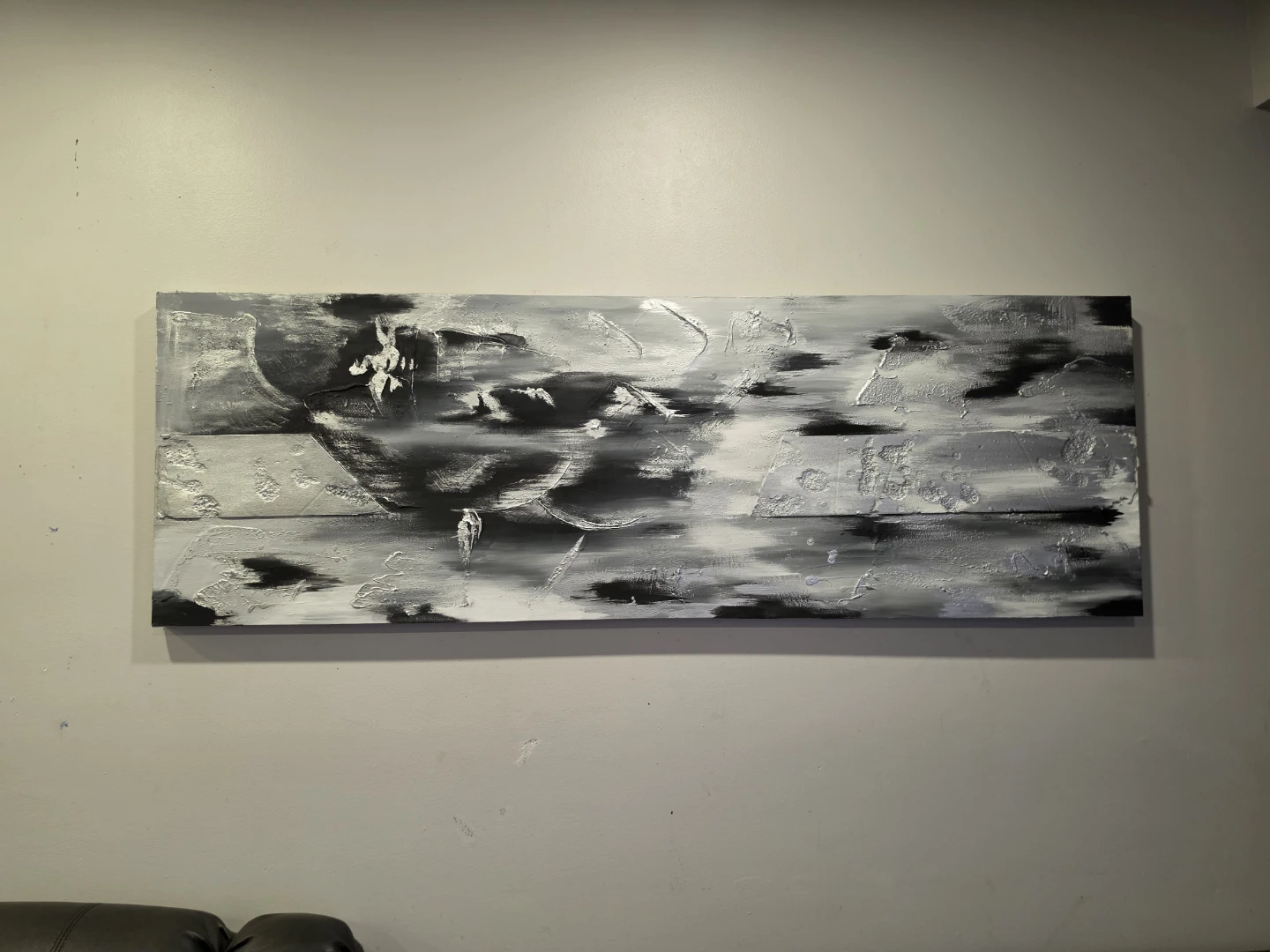 Abstract Landscape Textured Canvas Wall Art - photo 2
