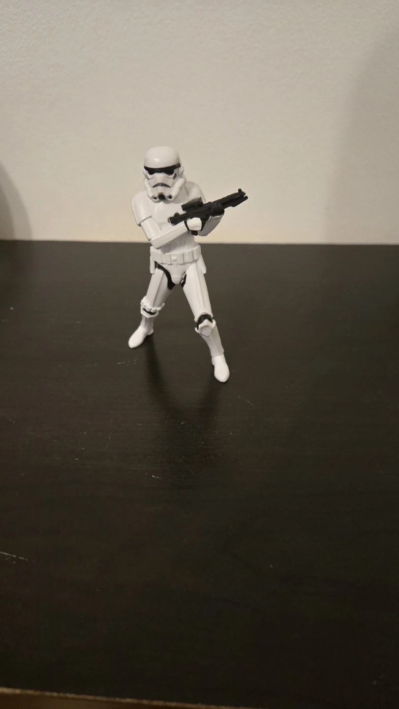 Star Wars Stormtrooper Action Figure with Blaster