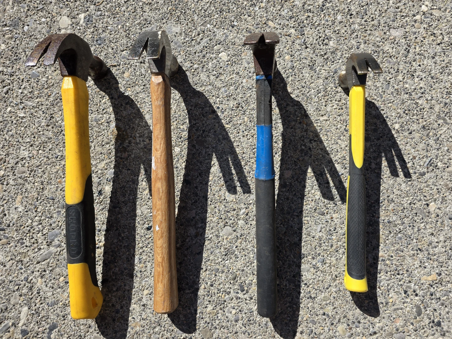 Various types of hammers - photo 4