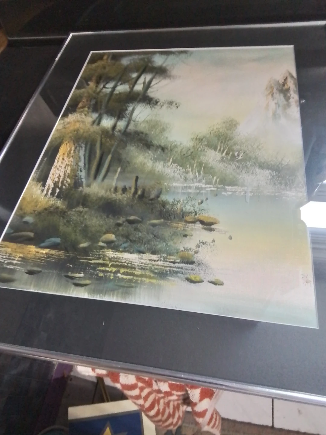 Iranian Mountain Landscape Oil Painting Signed "Rad" (راد) - photo 4