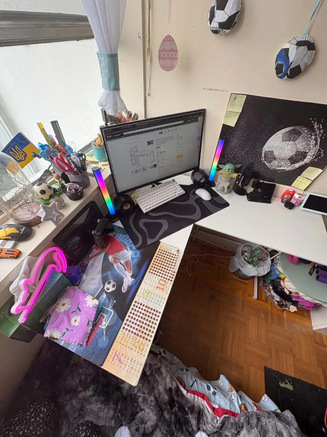 L-Shaped Corner Desk - photo 5
