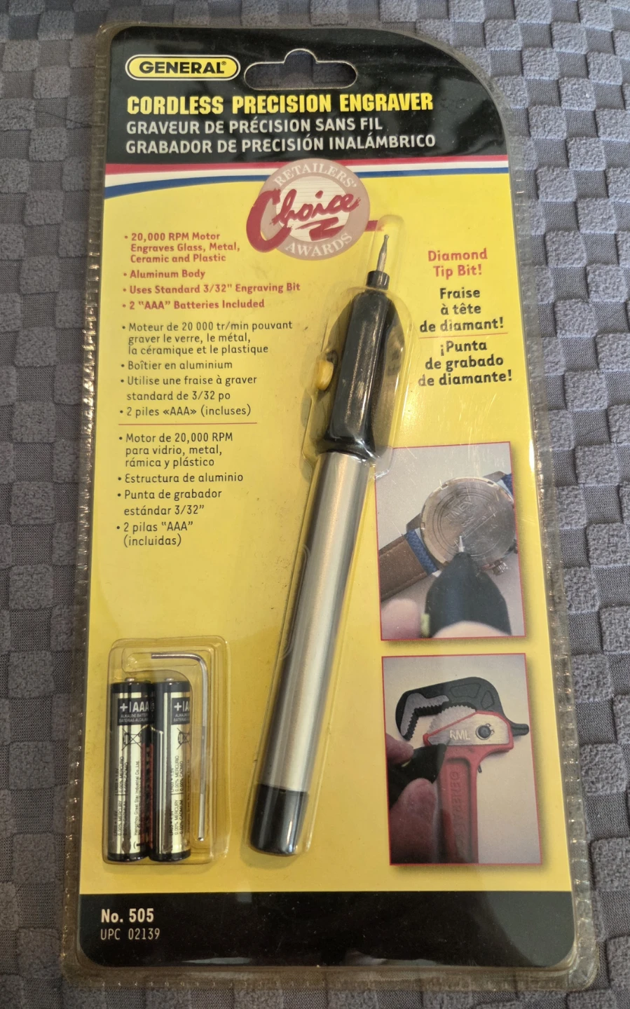 Brand new cordless precision engraver