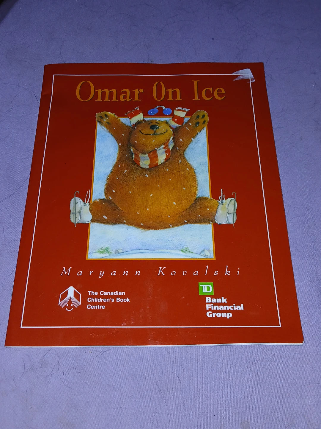 Omar On Ice by Maryann Kovalski Children's Book