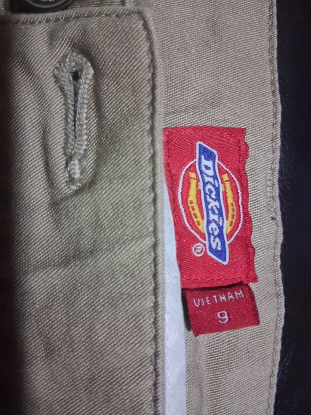 Dickies Khaki Bootcut Pants Size 9 - photo 2