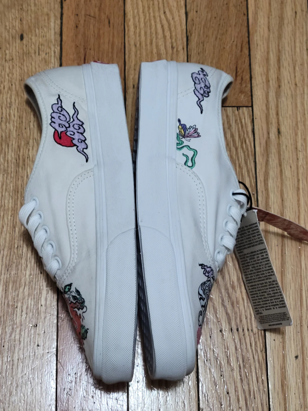 Vans "Off The Wall" Era Gallery Sneakers White Size 9 Women's - photo 3