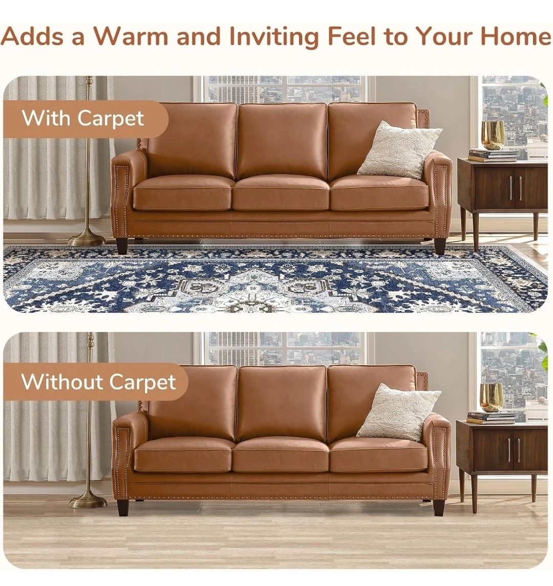 Ultra Soft Faux Cashmere Area Rug 6x9 - photo 3