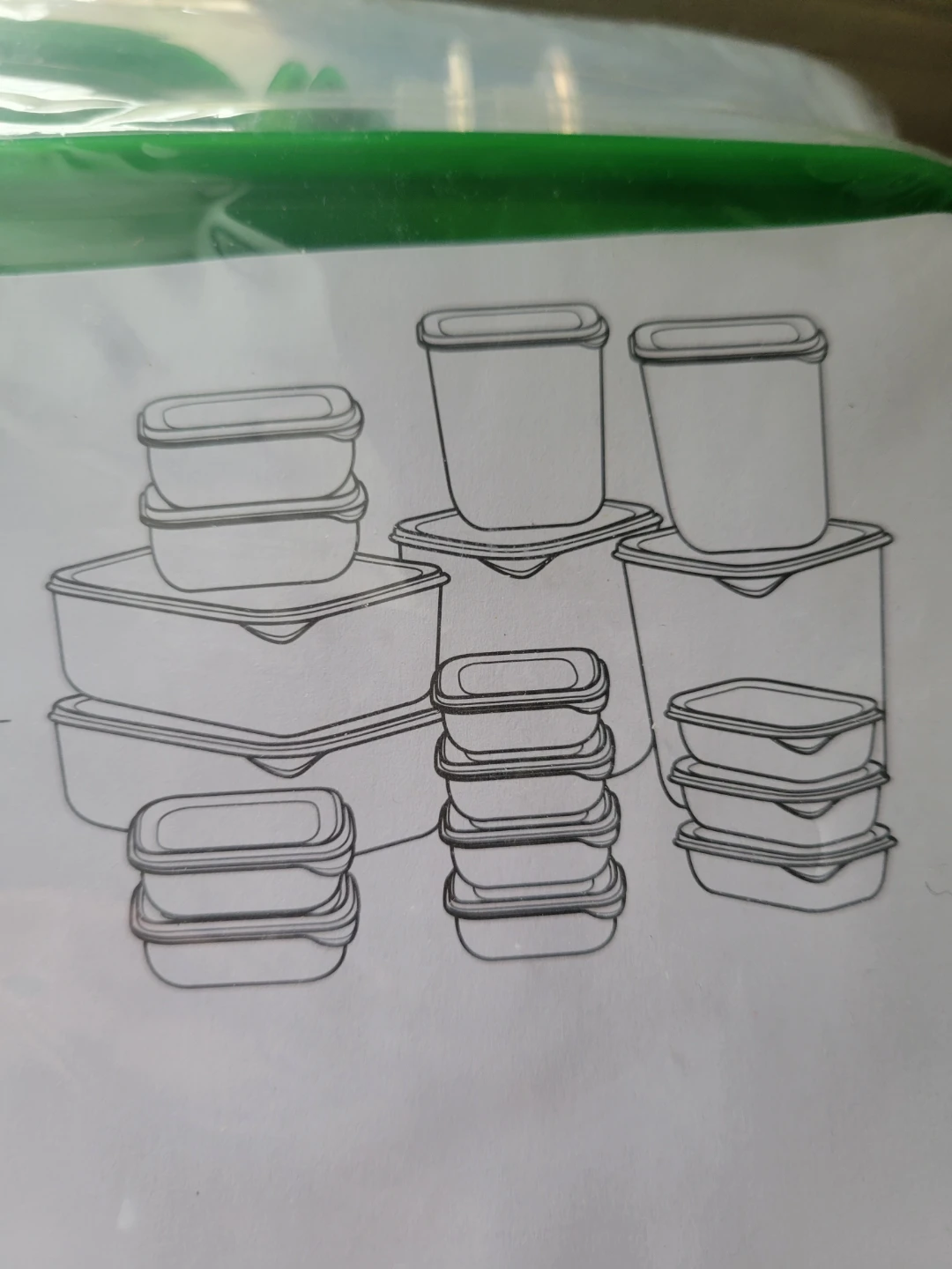 IKEA PRUTA Food Storage Containers (Set of 17) - photo 4