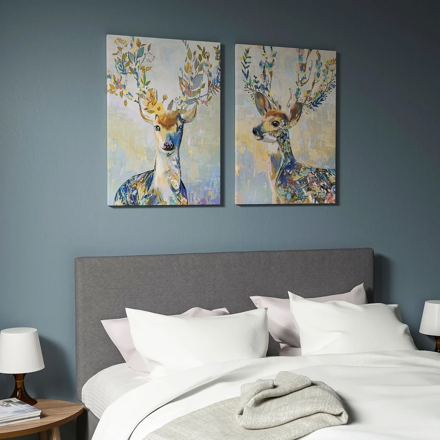 IKEA PJÄTTERYD colourful reindeer - photo 2