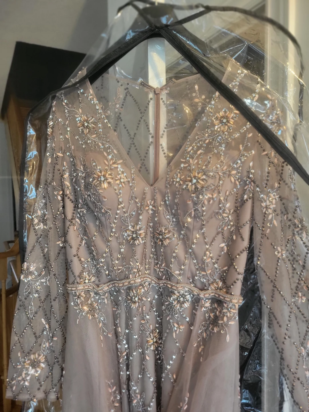 Embellished Evening Gown