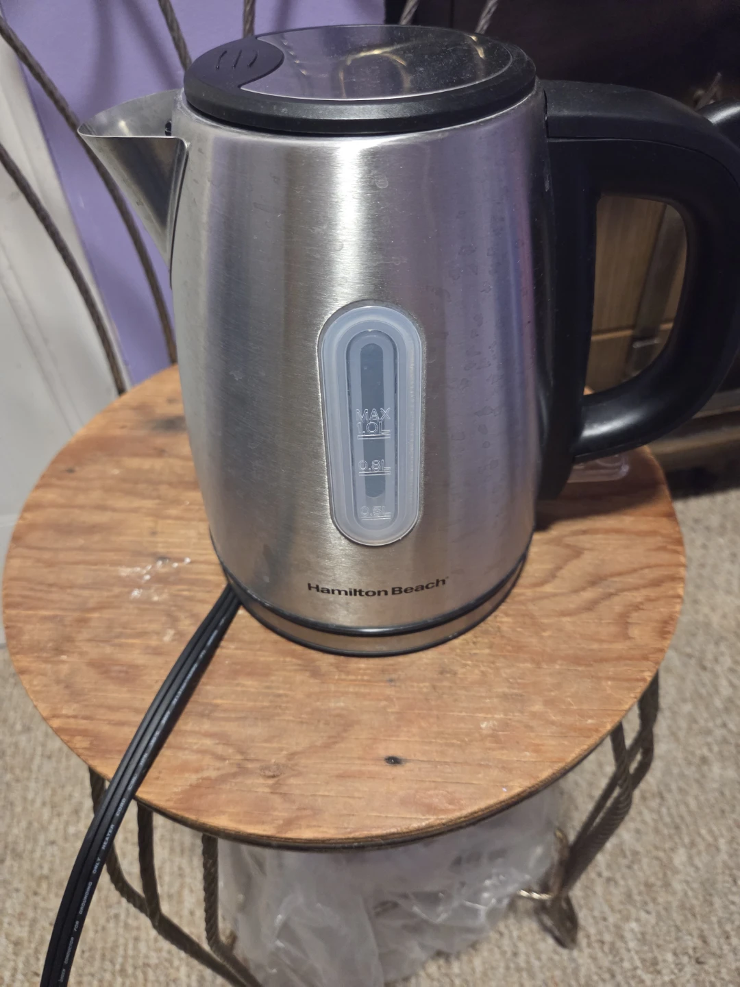 Hamilton Beach Stainless Steel Electric Kettle - photo 2