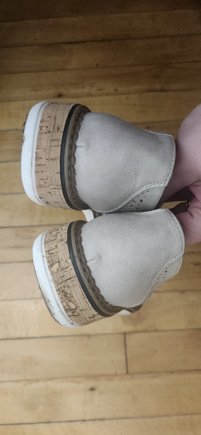 Josef Seibel Beige Perforated Loafer Shoes - photo 4