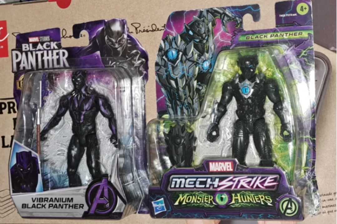 Hasbro Marvel Black Panther Action Figures, Set of 2!!