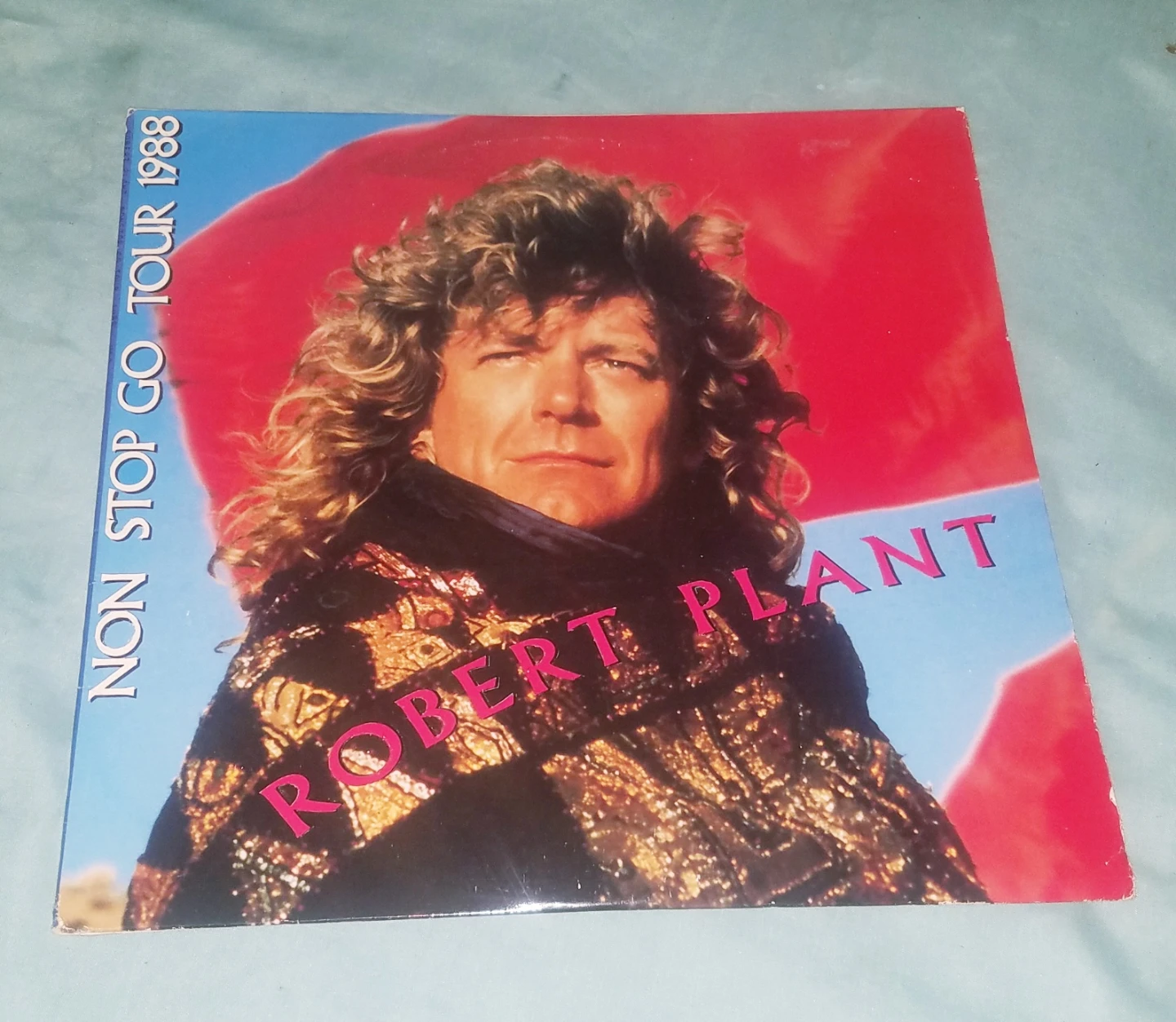 Robert Plant Non Stop Go Tour 1988 2 LP Vinyl Mint Condition