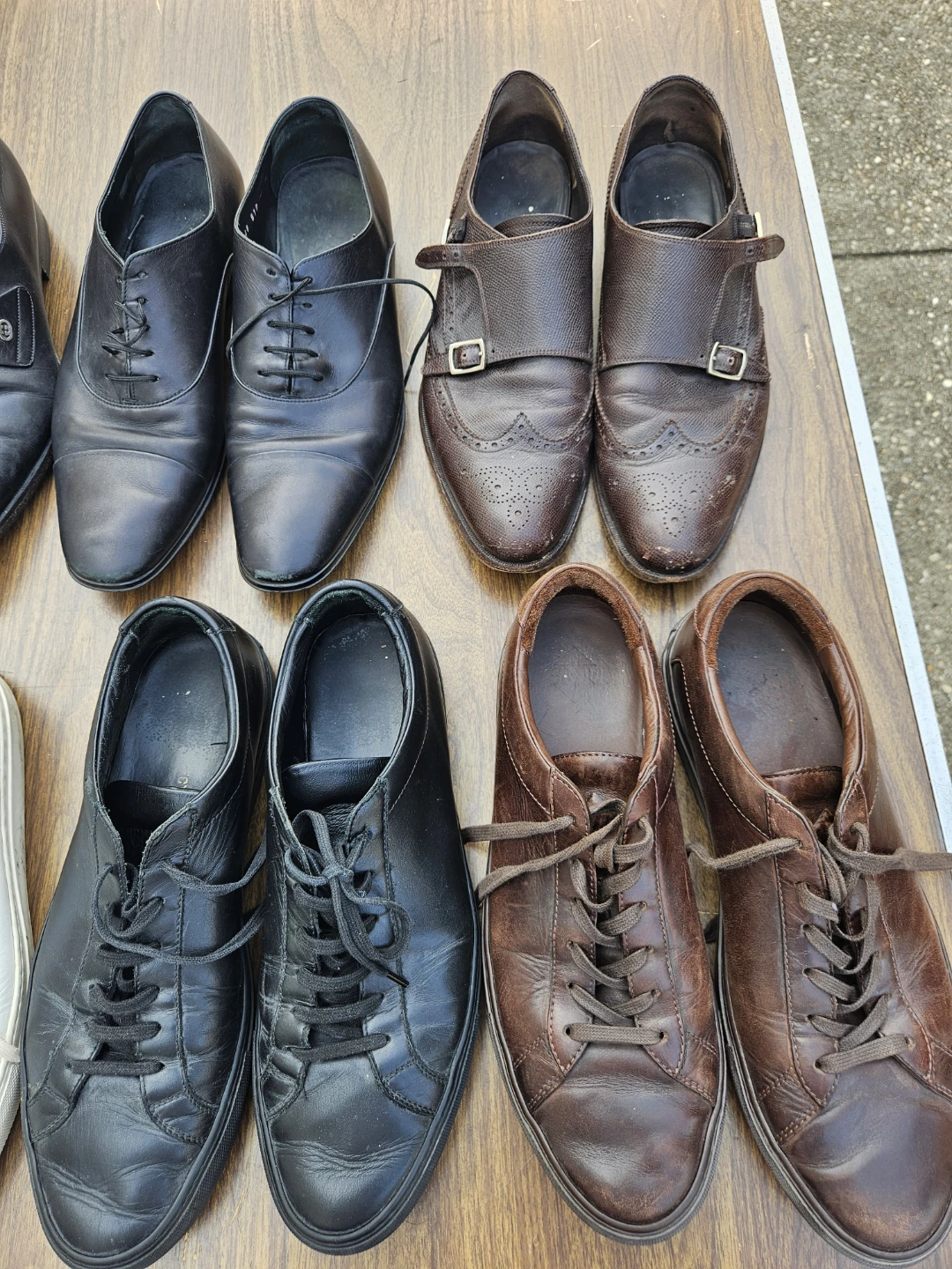 6 expensive brand name shoes..size 9.5 - photo 2