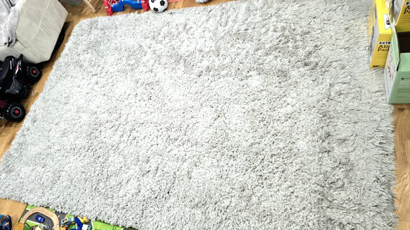 West Elm Cozy Plush Performance Shag Rug, 6' x 9', Frost Gray - photo 3