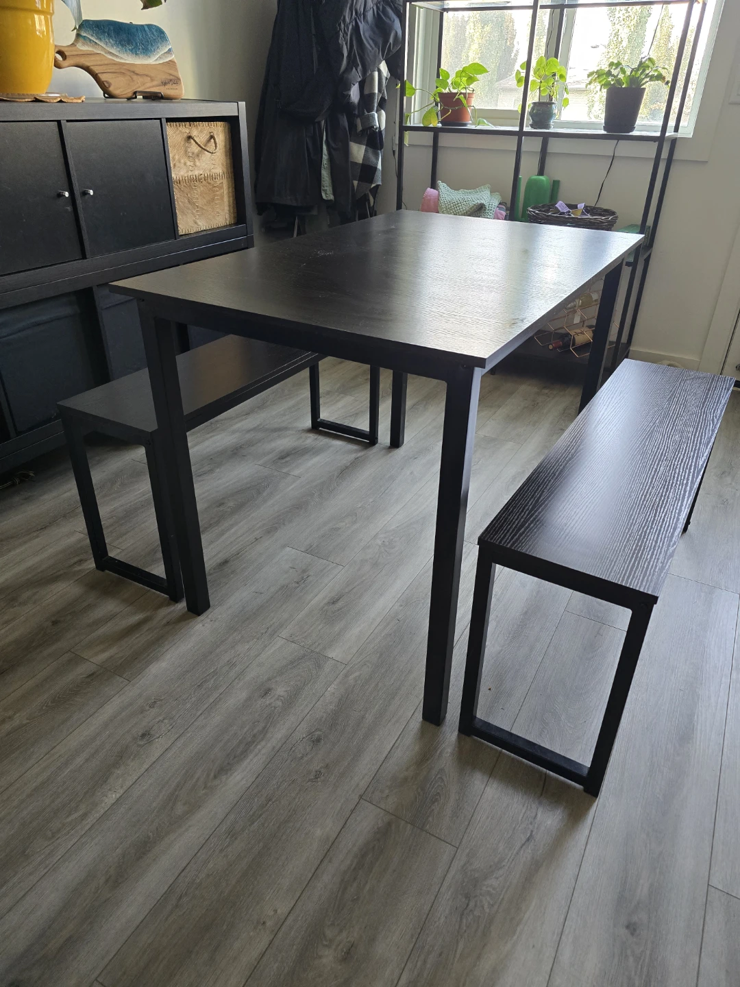 Table with benches - photo 2