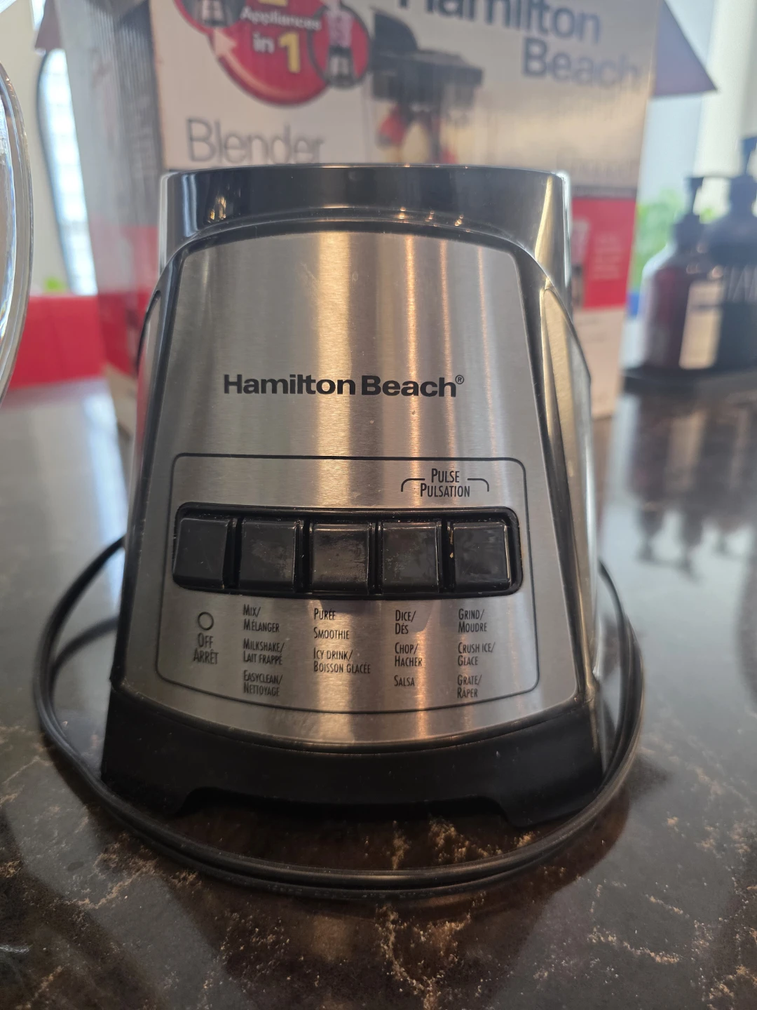 Hamilton Beach 2-in-1 Blender & Chopper – 58149C, With Box - photo 4