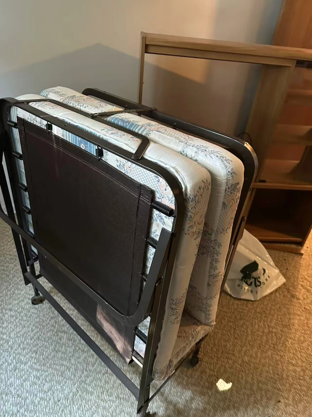 Folding Bed with Mattress