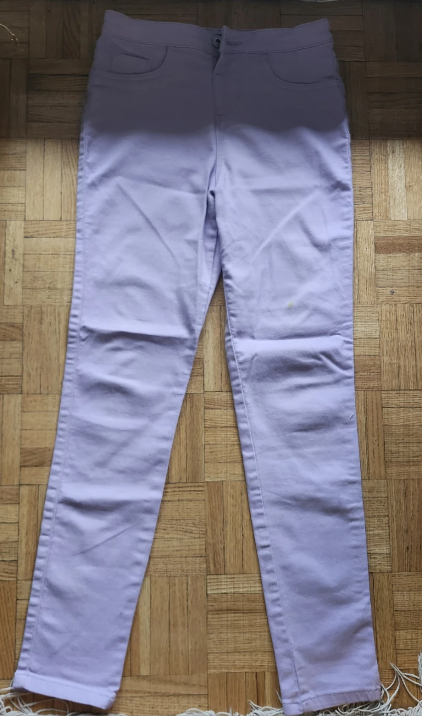 George girls' size 14 light purple jeans