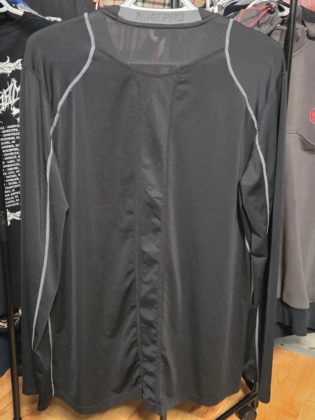 Nike Pro Dri-FIT Long Sleeve Shirt - Black - photo 3