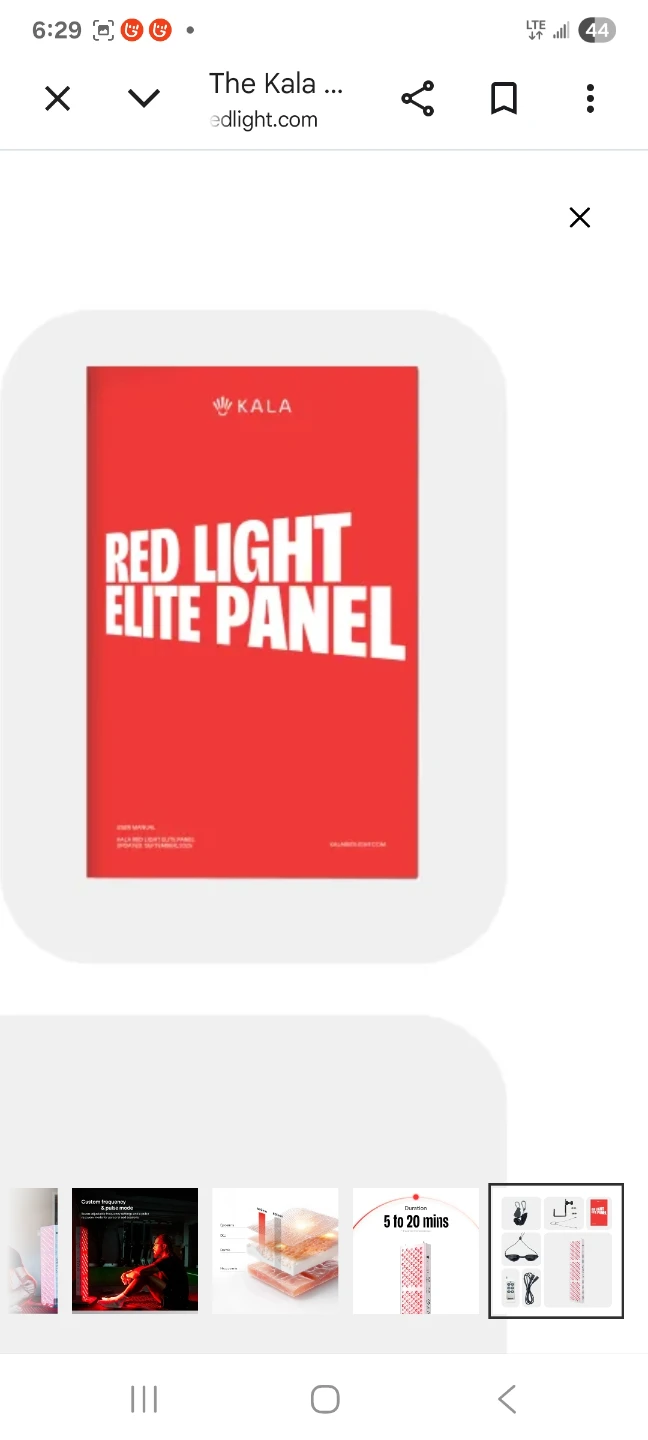 KALA Red Light Elite Panel - photo 4