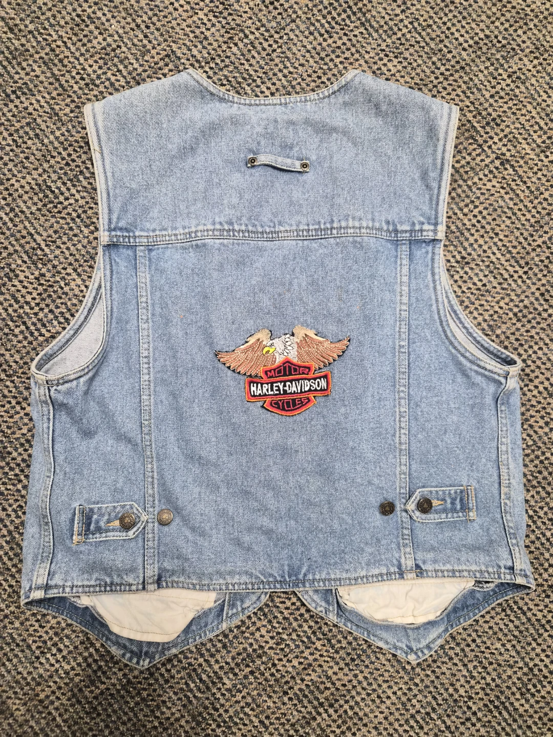 Harley-Davidson Denim Vest - photo 3