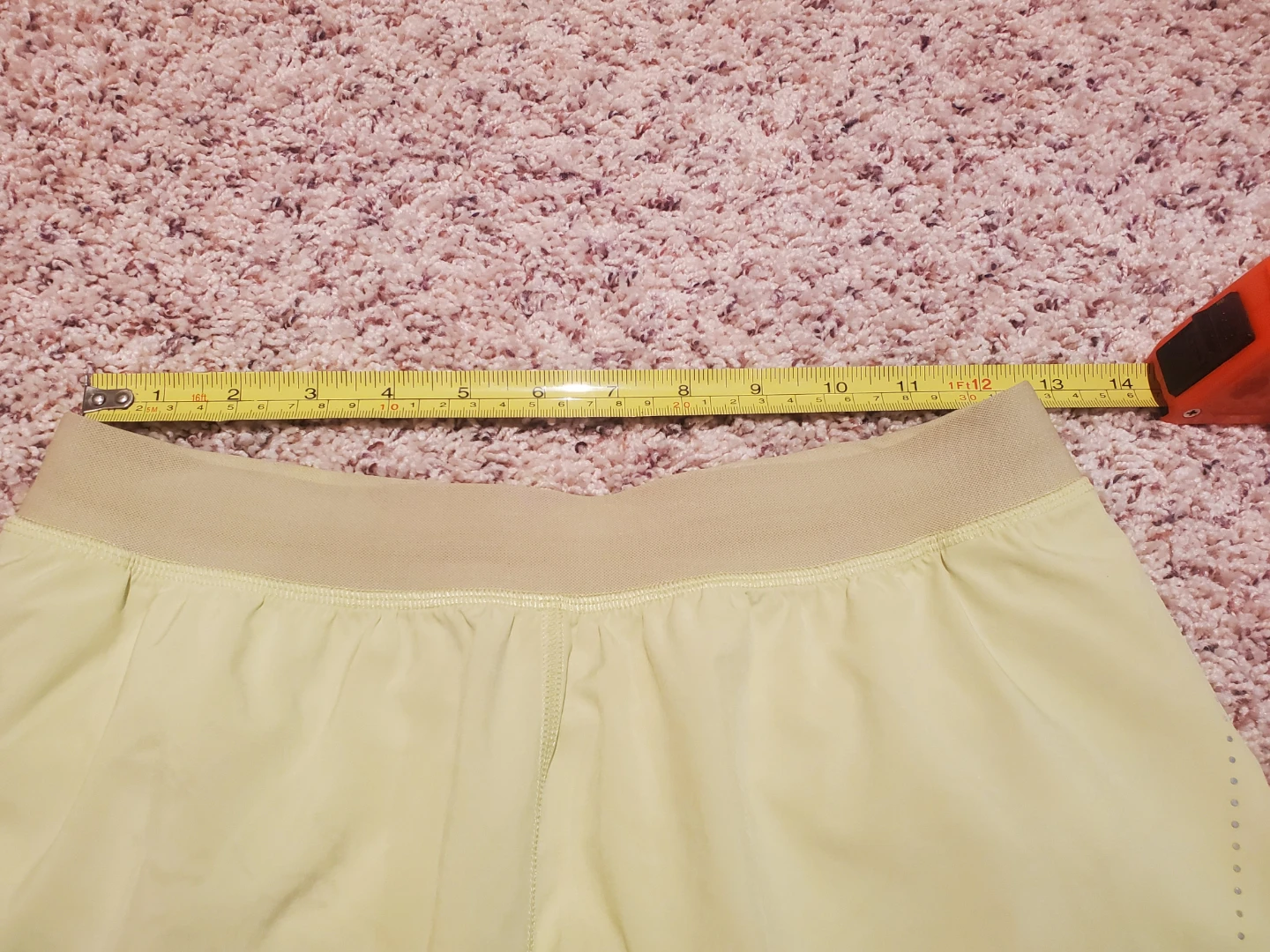 Lululemon Running Shorts - Pale Yellow - photo 3