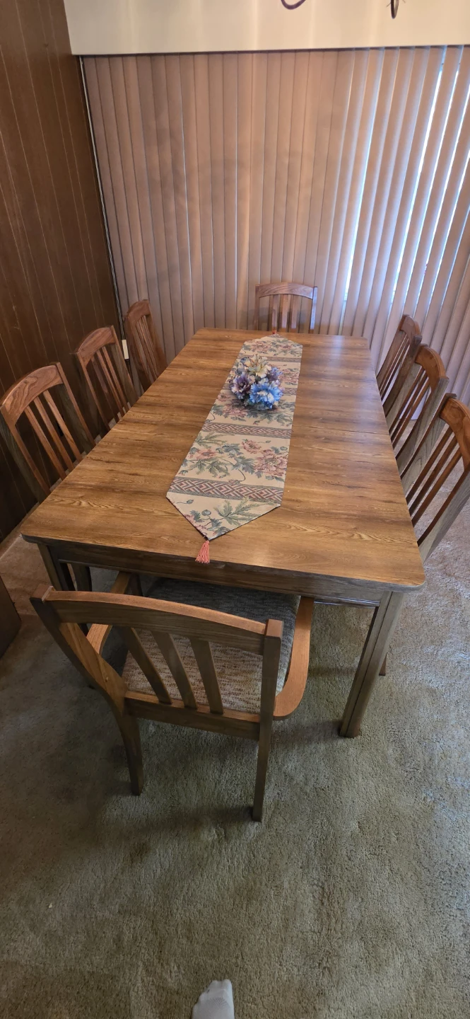 Wooden Dinning set - photo 4