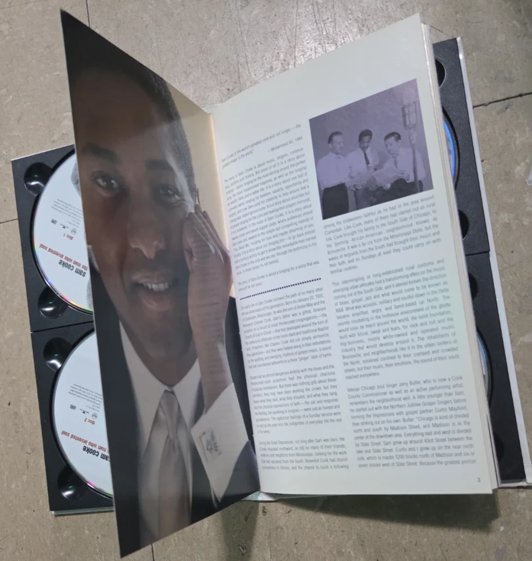 Sam Cooke The Man Who Invented Soul CD Box Set - photo 2