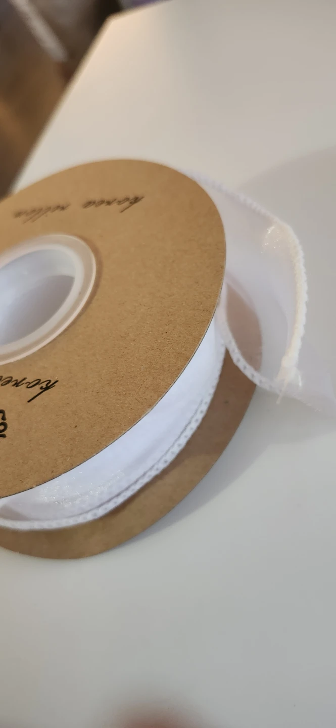 Korea Ribbon White Lace Spool - photo 2