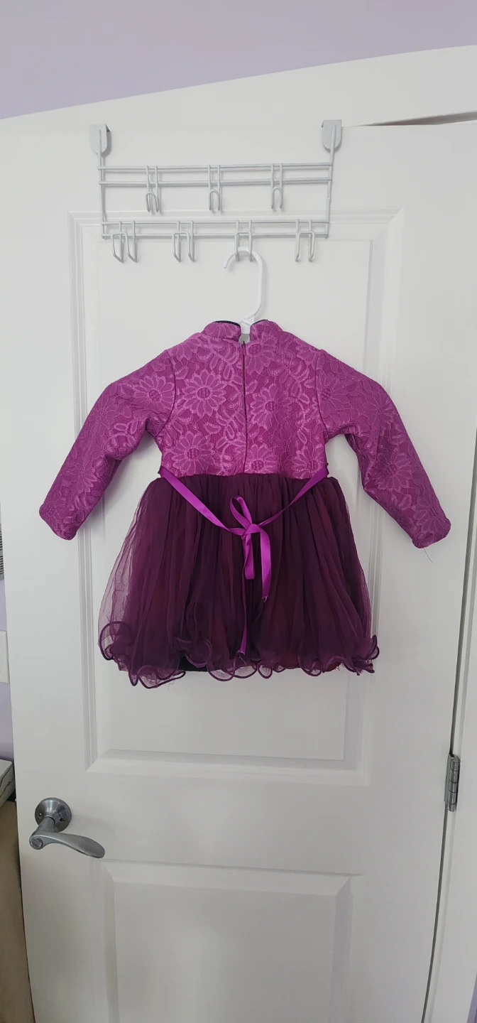 Purple Girls Dress - photo 2