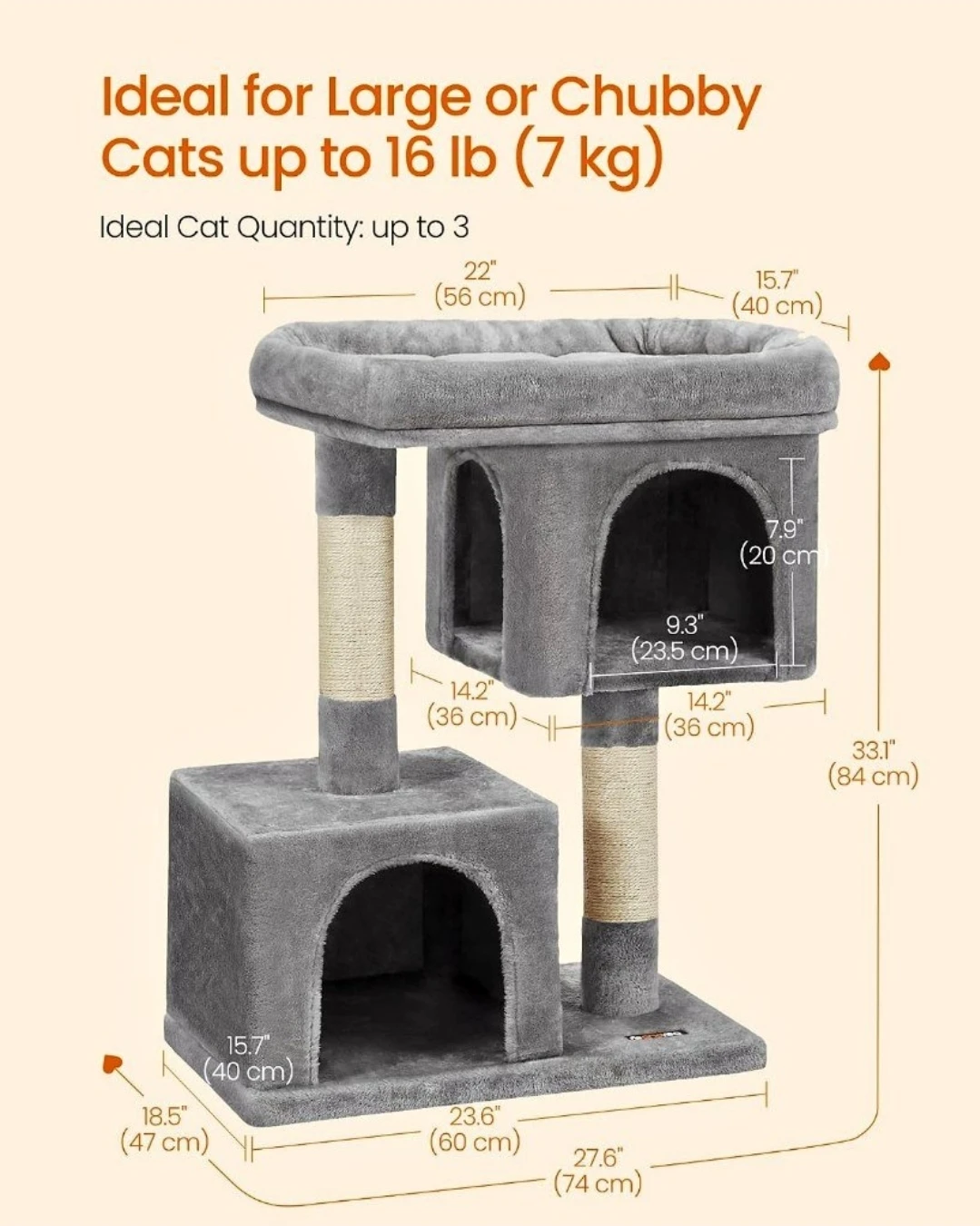 Cat tree tower , size L - photo 2