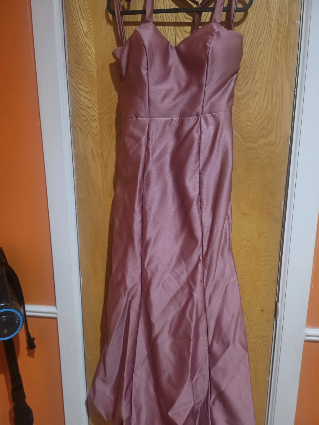 Pink Satin Gown - photo 4