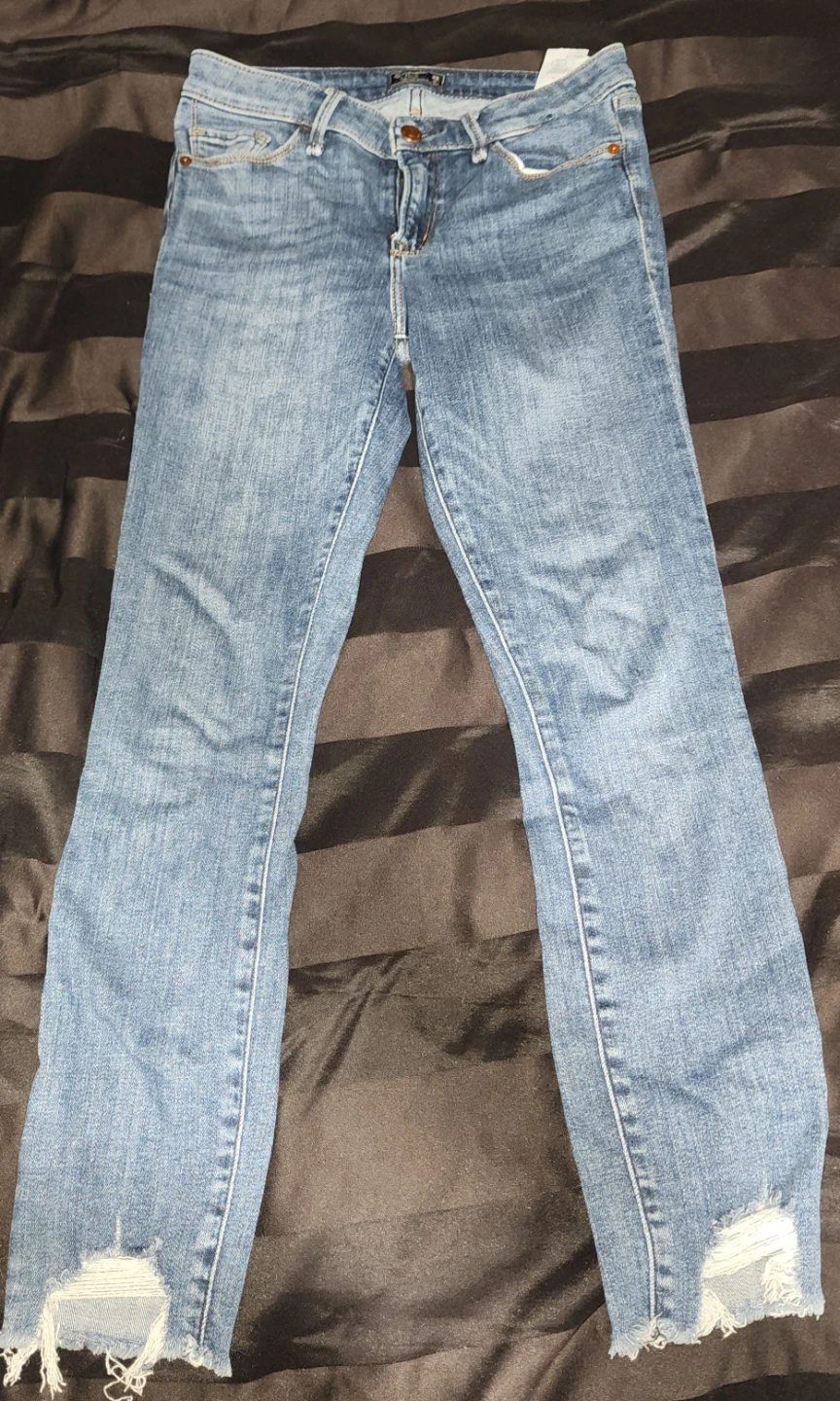 2 Abercrombie & Fitch Mid Rise Super Skinny Ankle Jeans - photo 5