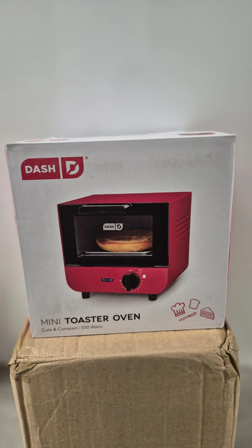Dash Mini Red Toaster Oven - photo 2