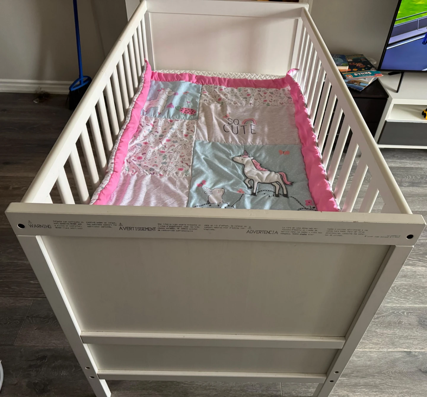 IKEA White Crib